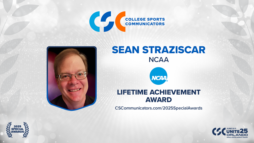 2025 Special Awards Salute: Sean Straziscar - Lifetime Achievement Award